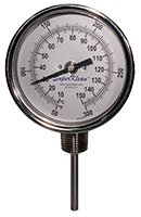 SUPERKLEAN TEMPERATURE GAUGE